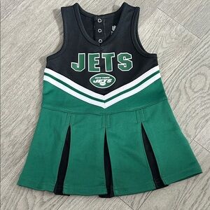 NFL Green and Black Jets Kids Dress